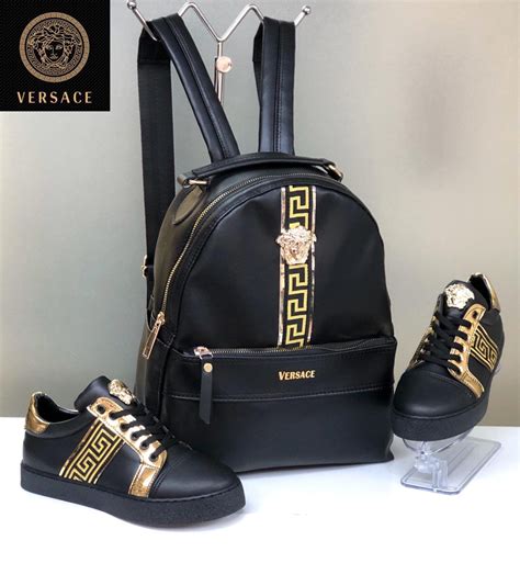 versace gift set with backpack nordstrom|Versace dresses for women.